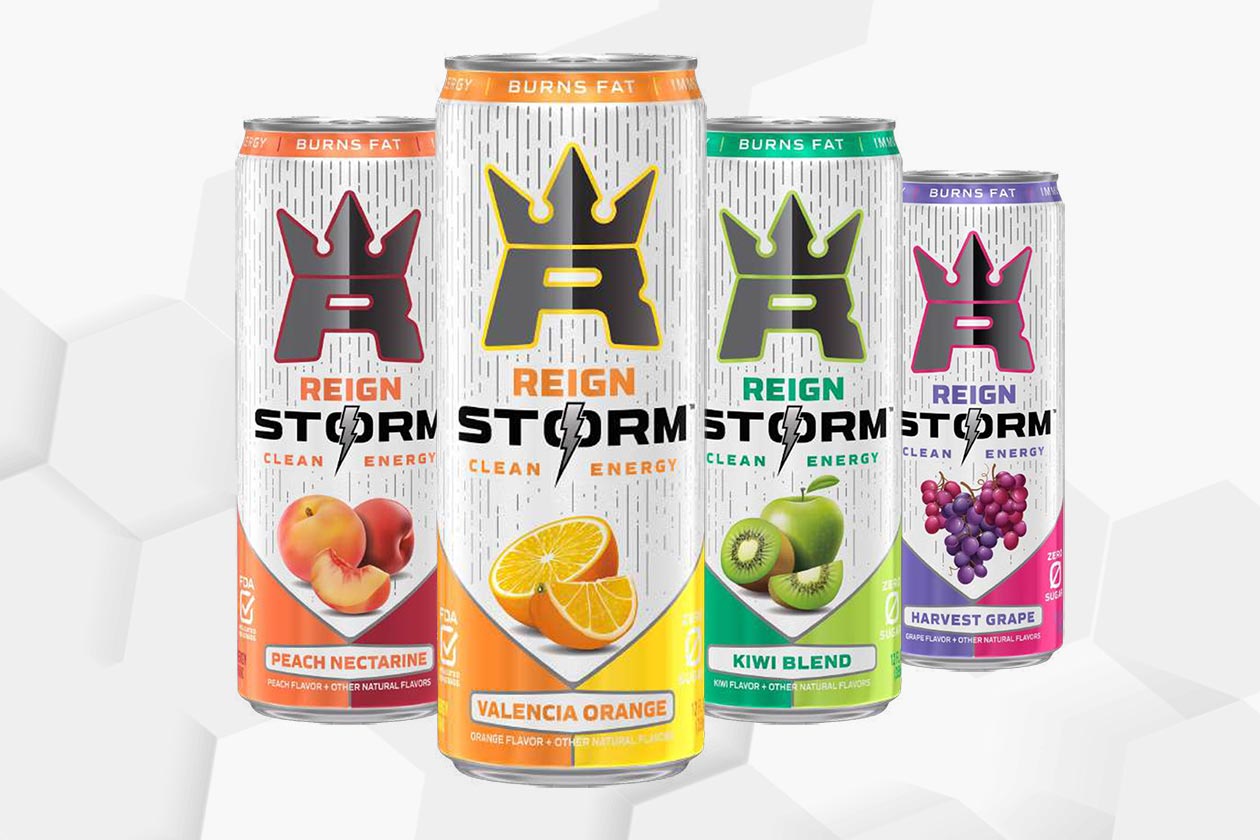 Reign's zero-sugar clean energy drink Reign Storm