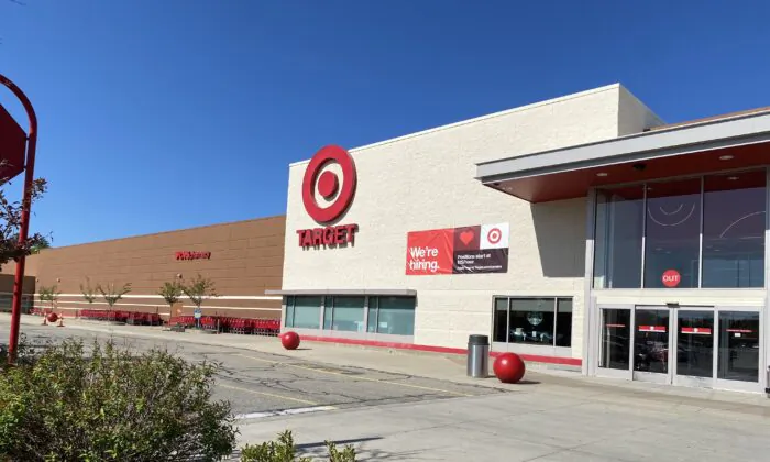 A Target store in Somersworth, N.H. (Alice Giordano/The Epoch Times) 