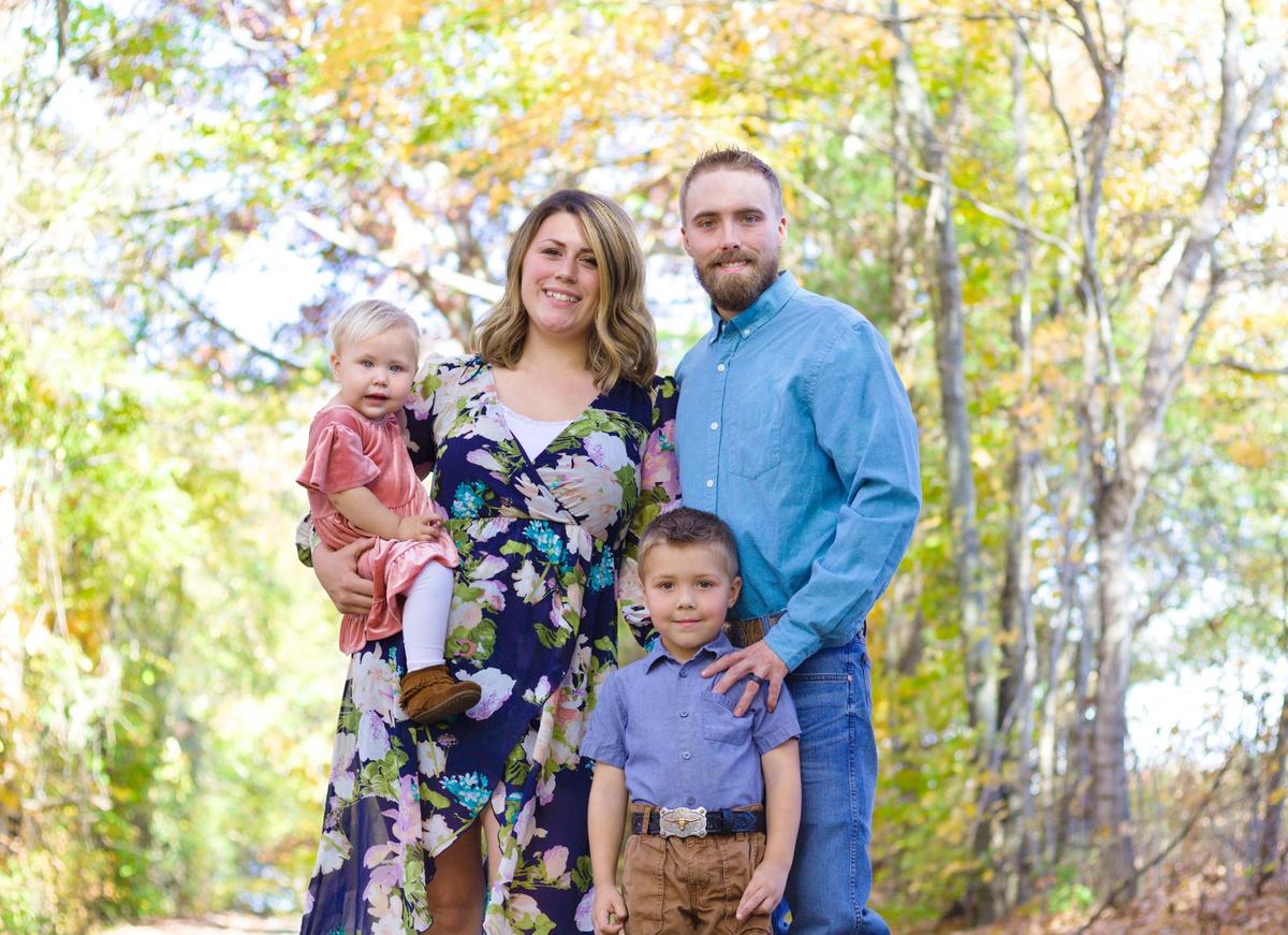 Shelby Lancaster with her husband and kids. (Courtesy of Shelby Lancaster)